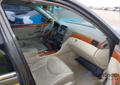 2004 Lexus Ls 430 z USA, uszkodzony, nr VIN JTHBN36F340157937